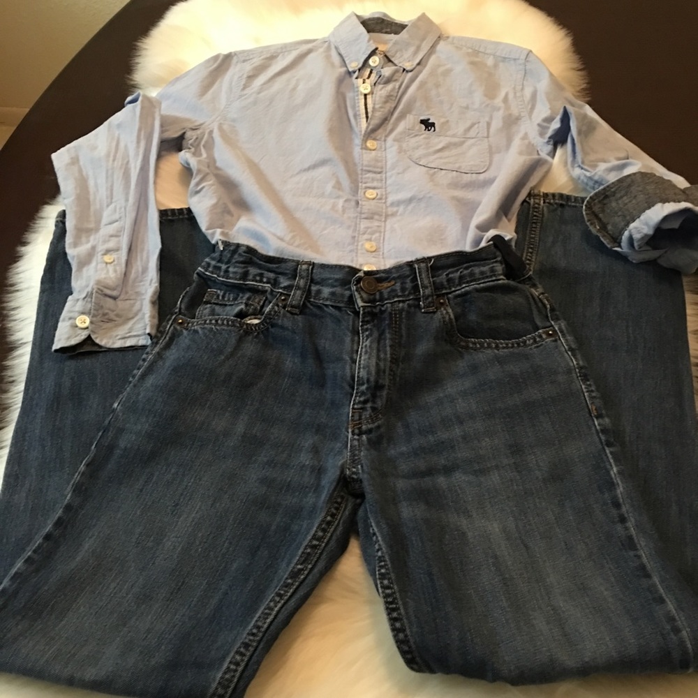 Shirt and jeans kids